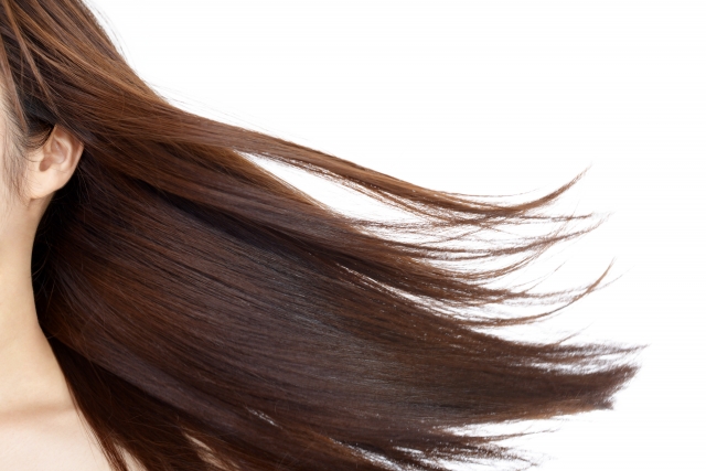 サラサラの髪